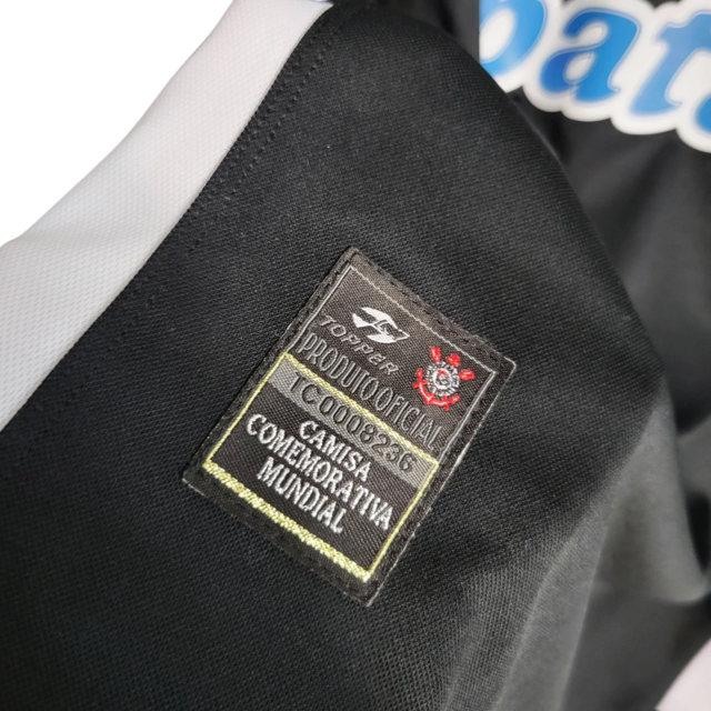 Camisa Corinthians II 2000 Retrô Masculino Preta