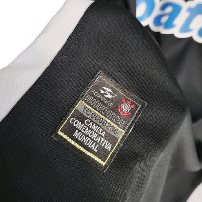 Camisa Corinthians II 2000 Retrô Masculino Preta