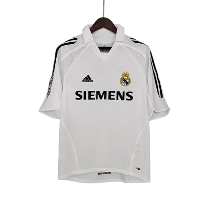 Camisa Retrô Real Madrid 05/06 Torcedor Adidas Masculina - Branco
