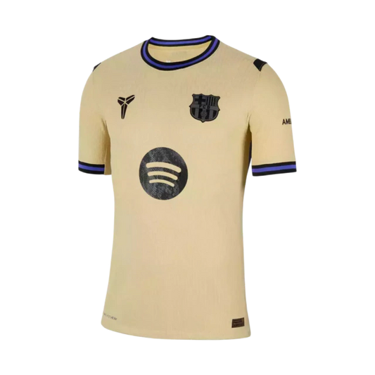 Camisa Barcelona II 25/26 Torcedor Masculina Bege