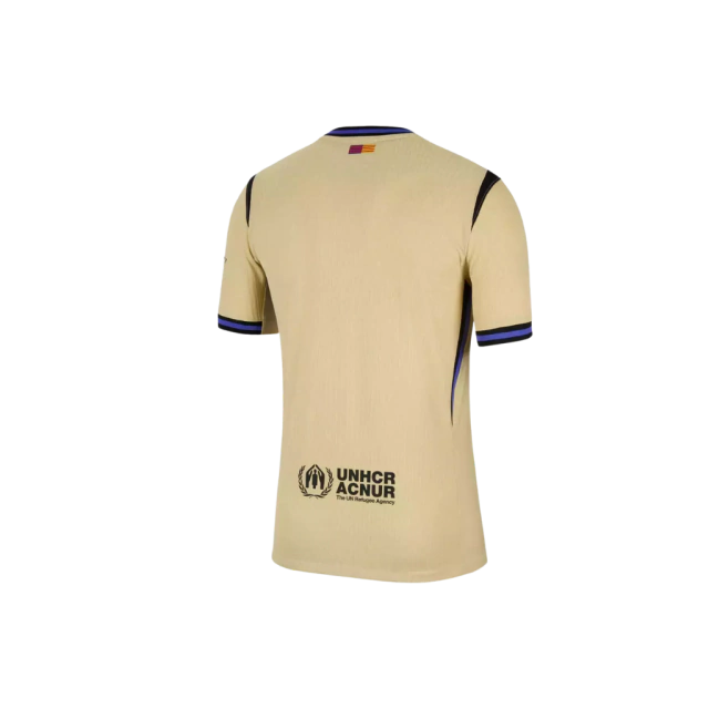 Camisa Barcelona II 25/26 Torcedor Masculina Bege