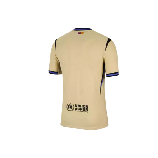 Camisa Barcelona II 25/26 Torcedor Masculina Bege