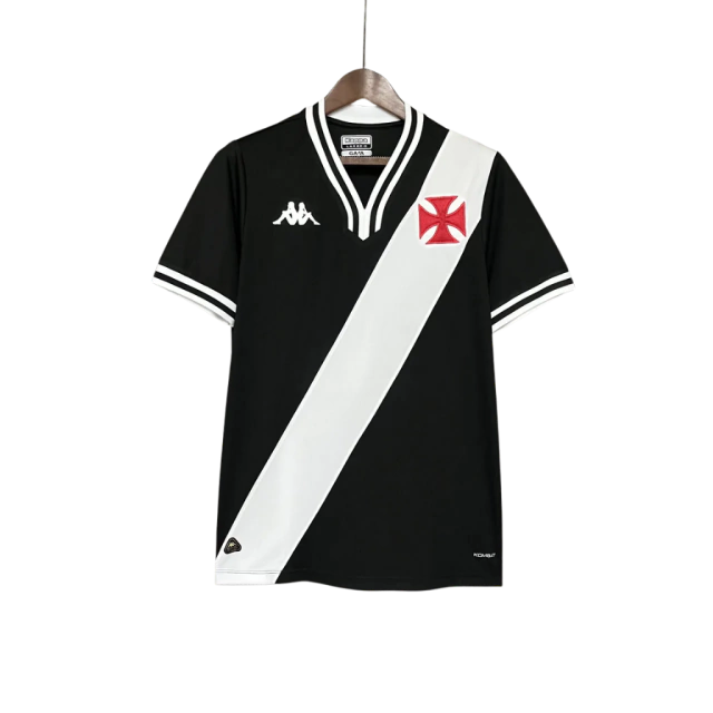 Camisa Vasco da Gama 25/26 Gola V Torcedor Kappa Masculina
