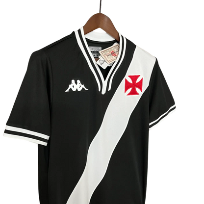 Camisa Vasco da Gama 25/26 Gola V Torcedor Kappa Masculina