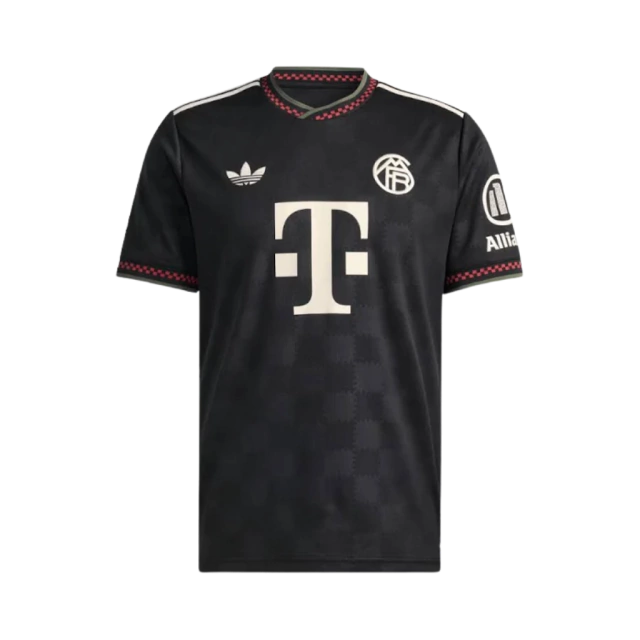 Camisa Futebol Bayern de Munique III 25/26 Torcedor Preta Masculina