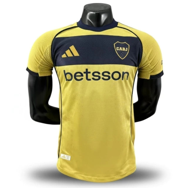 Camisa Boca Juniors 25/26 Jogador Adidas Masculina - Azul e Amarelo