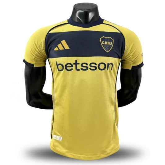 Camisa Boca Juniors 25/26 Jogador Adidas Masculina - Azul e Amarelo