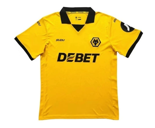 Camisa Wolverhampton Wanderers 25/26 Torcedor Masculina - Amarela