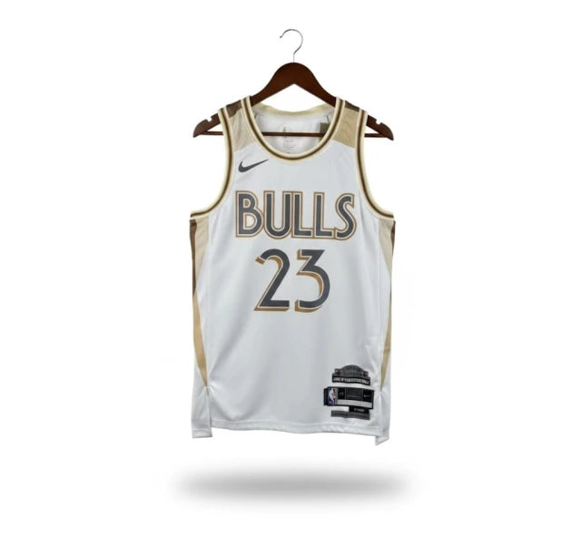 Camiseta Regata Nike NBA Chicago Bulls - Branca ''23''