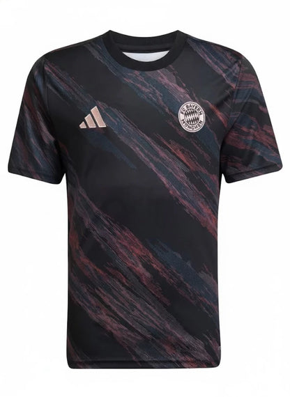 Camisa Bayern de Munique Treino 25/26 - Preta - Adidas - Masculino