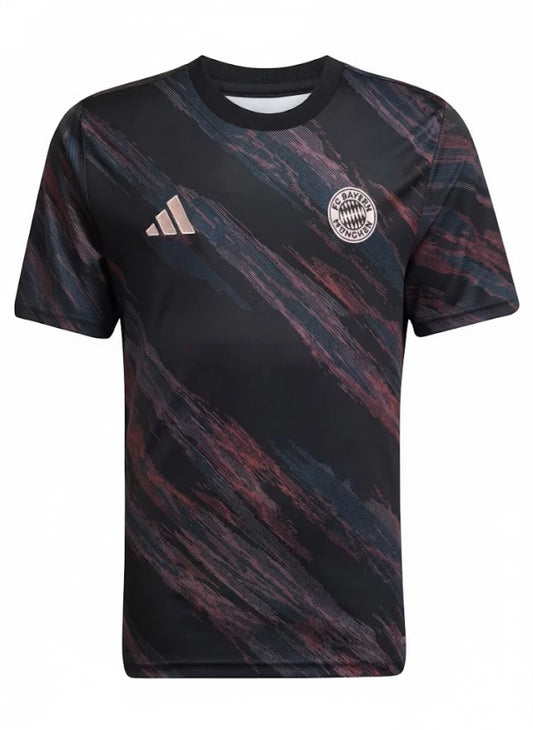 Camisa Bayern de Munique Treino 25/26 - Preta - Adidas - Masculino
