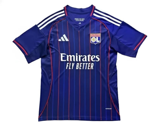 Camisa Olympique Lyonnais 25/26 - Torcedor - Masculina - Azul Marinho