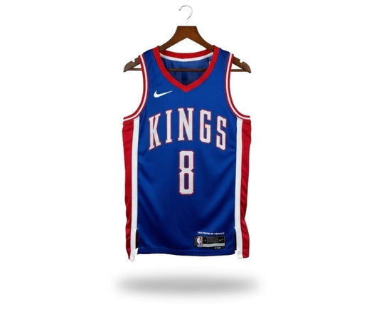 Camiseta Regata Nike Icon Edition Swingman do Sacramento Kings Azul