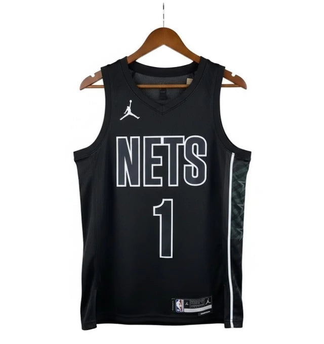 Camiseta Regata Nike Brooklyn Nets Statement Edition 22/23 Masculina