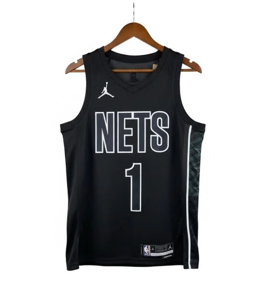 Camiseta Regata Nike Brooklyn Nets Statement Edition 22/23 Masculina
