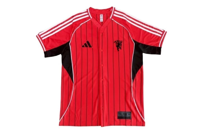 Camisa Manchester United Baseball 25/26 -Torcedor - Masculina - Vermelha