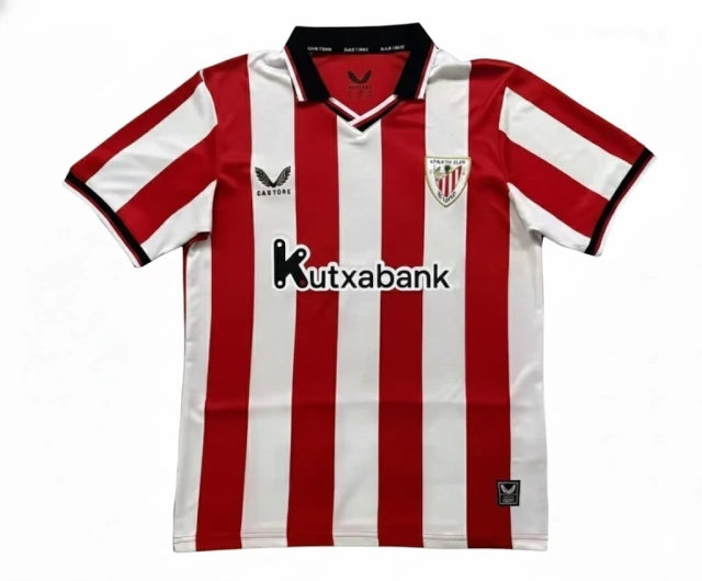 Camisa Athletic Bilbao 25/26 Torcedor Masculina - Vermelha/Branca