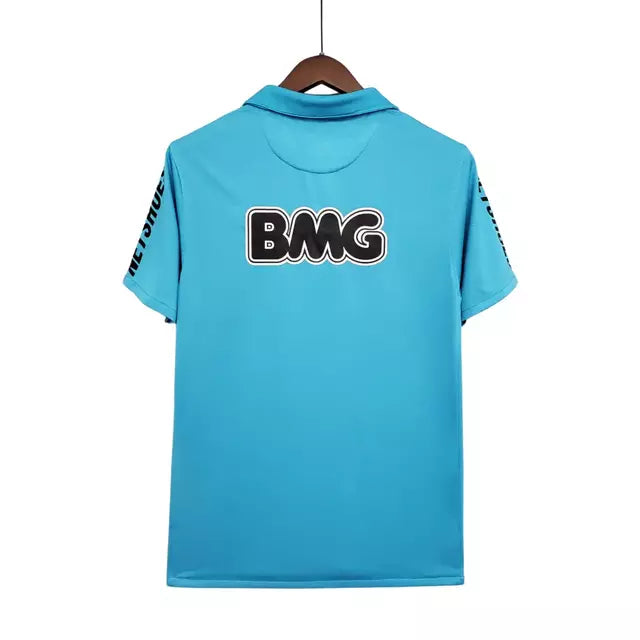 Camisa Santos III 2012/2013 Retrô Masculino Nike Azul <> (NEYMAR JR 11) <> Personalizada